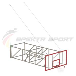 Купить Ферма 2,8 м. для баскетбольного щита 1800х1050 из оргстекла в Полесске 