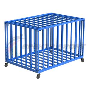 Купить Корзина для хранения мячей передвижная металлическая (стенки - мет. профиль) Разборная в Полесске 