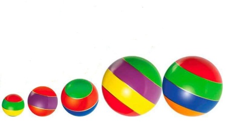 Купить Мячи резиновые (комплект из 5 мячей различного диаметра) в Полесске 